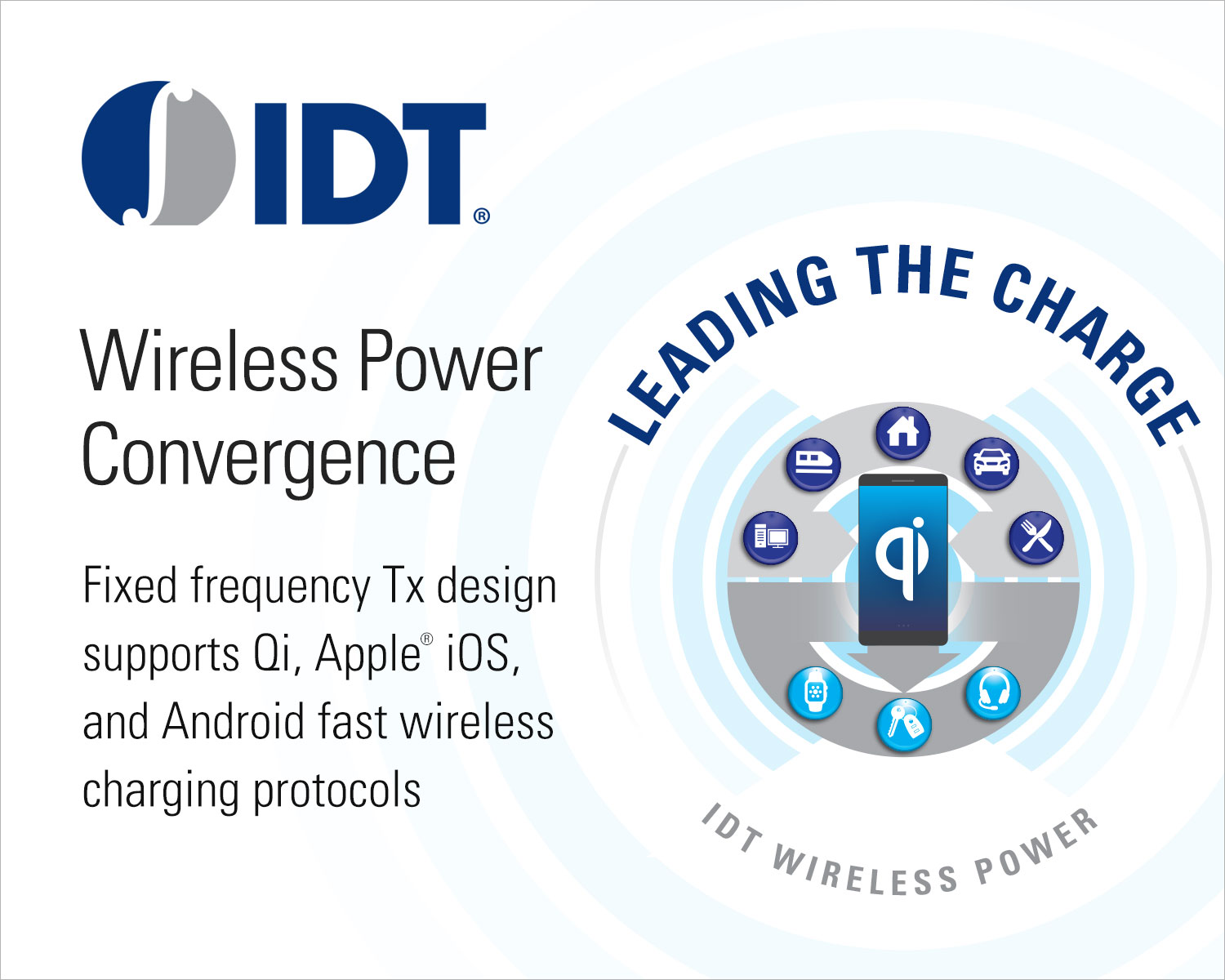 IDT Announces World’s First Wireless Power Transmitter Solution That ...